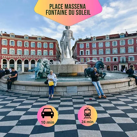 Loft Magnan - Parking - Ideal Couples -Beach -Tram & Supermarkets - New & Confort-Ac-3