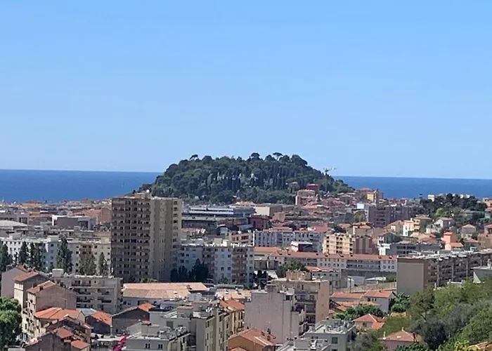 Appartement 02 Vue Panoramique -Wifi- Parking Prive -Climatisation Nizza