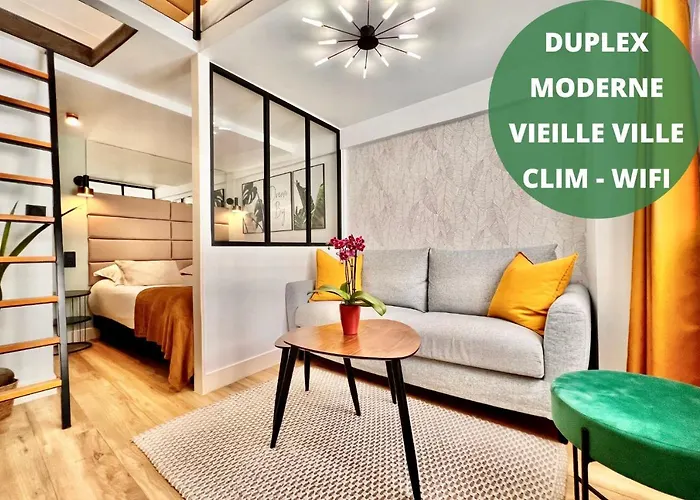 Duplex Le Gesù - Vieille Ville - Clim - Wifi Nizza