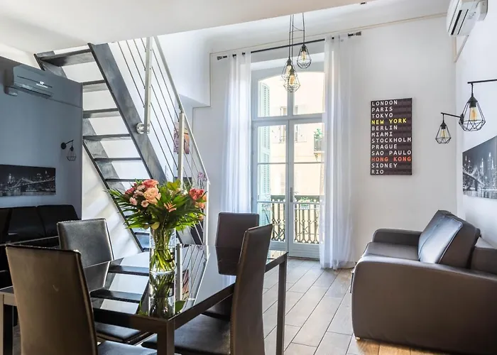 Ferienwohnung Jean Medecin - Modern Flat - Heart Of Center Nizza