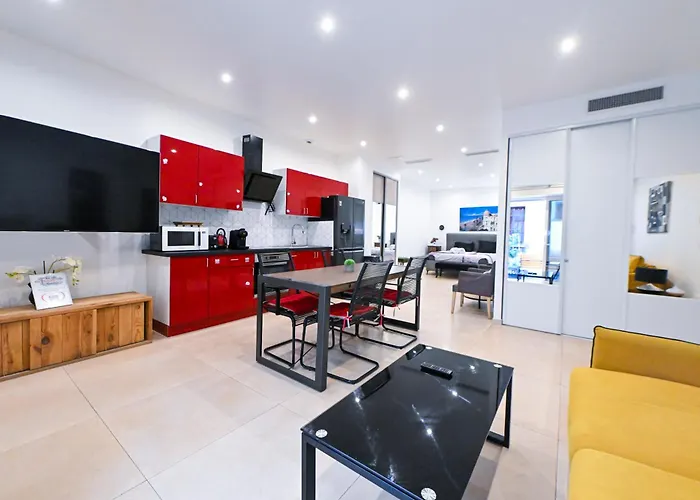 Grand Loft A Deux Pas De La Mer N1 Nizza