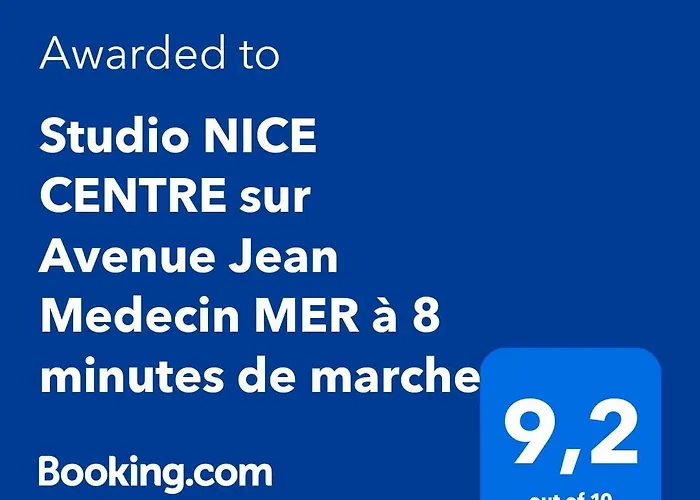 Studio Nice Centre Sur Avenue Jean Medecin Mer A 8 Minutes De Marche